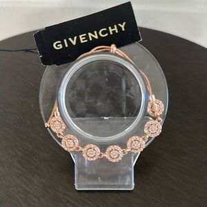 Givenchy Crystal Halo Slider Bracelet – Rose Gold – NEW